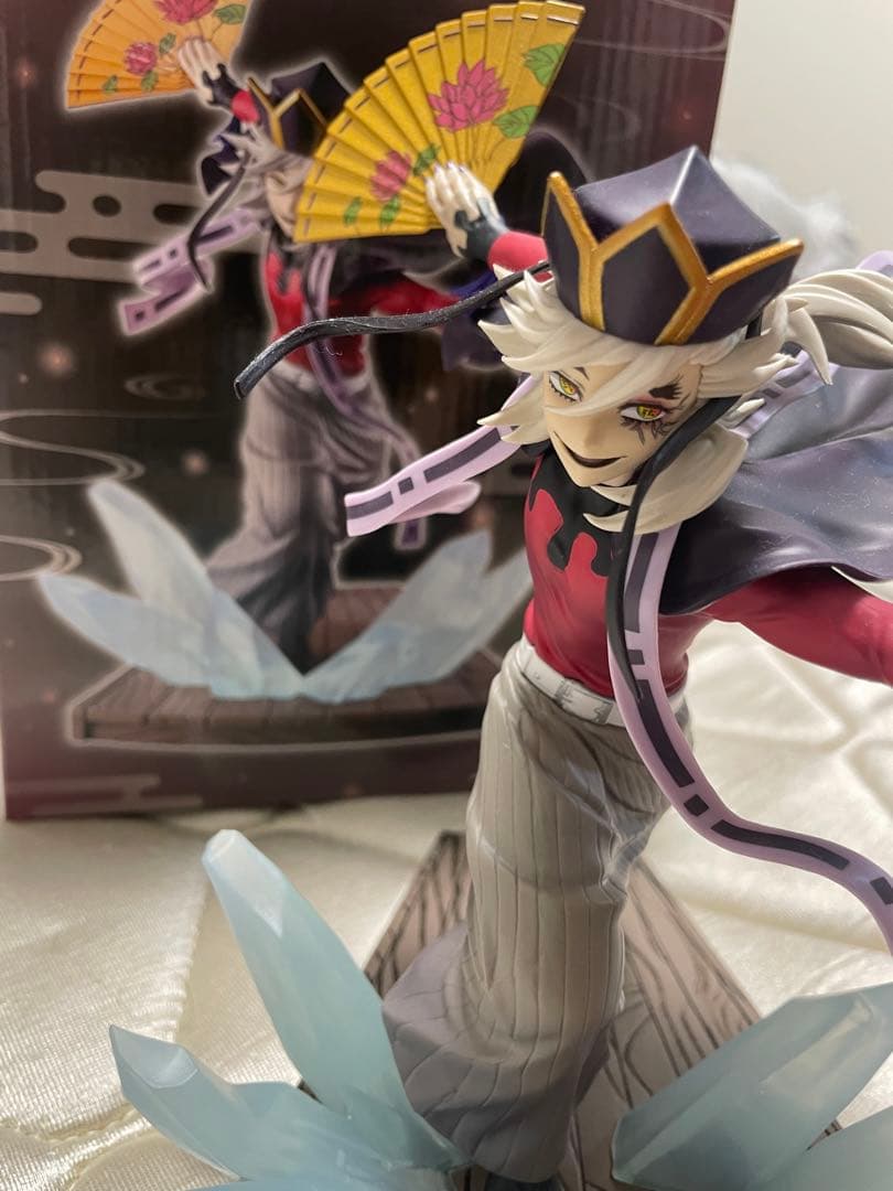 こ*ん様 鬼滅の刃　一番くじ　〜姉の仇〜　ラストワン　童磨　フィギュア