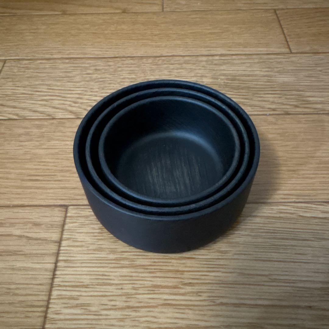 【未使用】VIVAHDE 山のうつわ demi ブラック