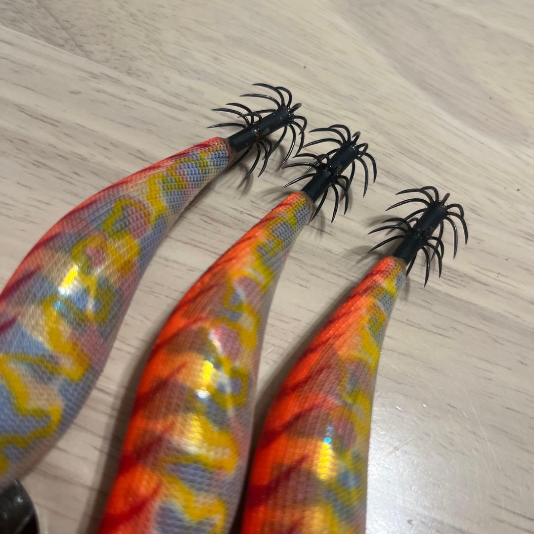 エギリー ダートマックス 3.5号 19g オレンジタイガーカモマーブル