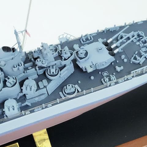 アメリカ海軍 戦艦ミズーリ 精密模型 フランクリン・ミント製 1/550