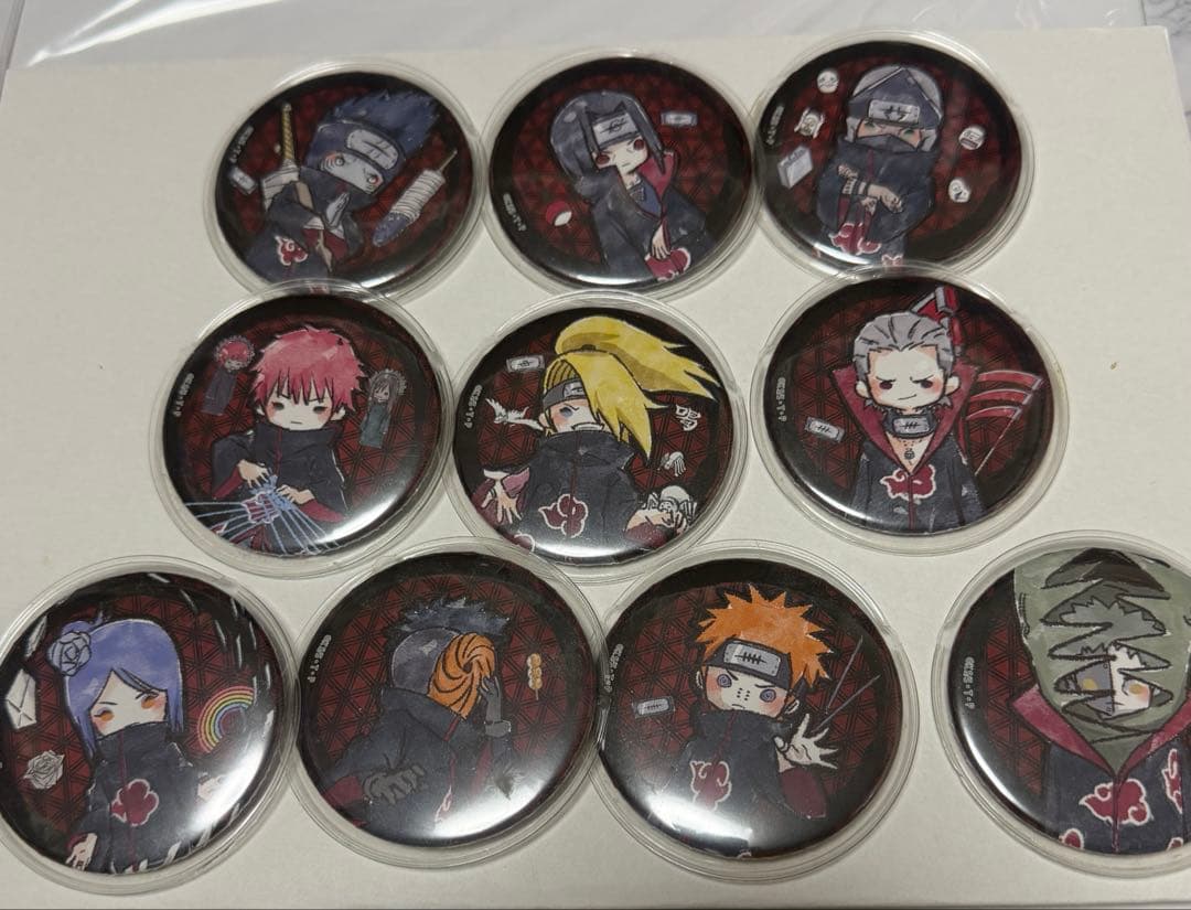 NARUTO グラフアート 暁 コンプ　セット