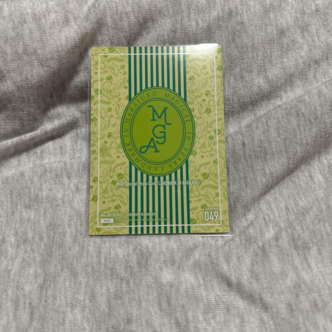 Mrs.GREEN APPLE フォトカード　ランドマークイン原宿　049 レア