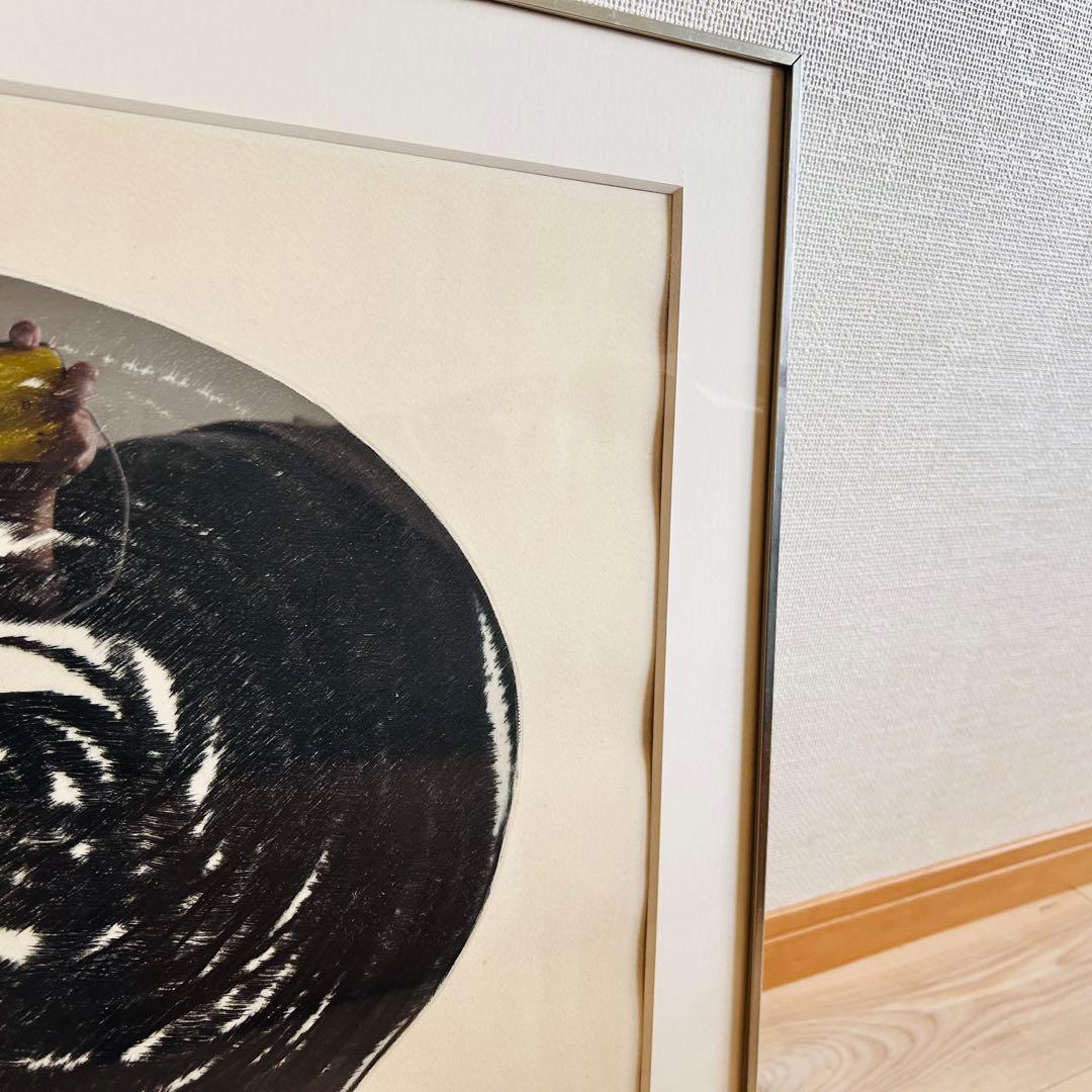 絵画　サイン入り　エディションナンバー入り　大型絵画