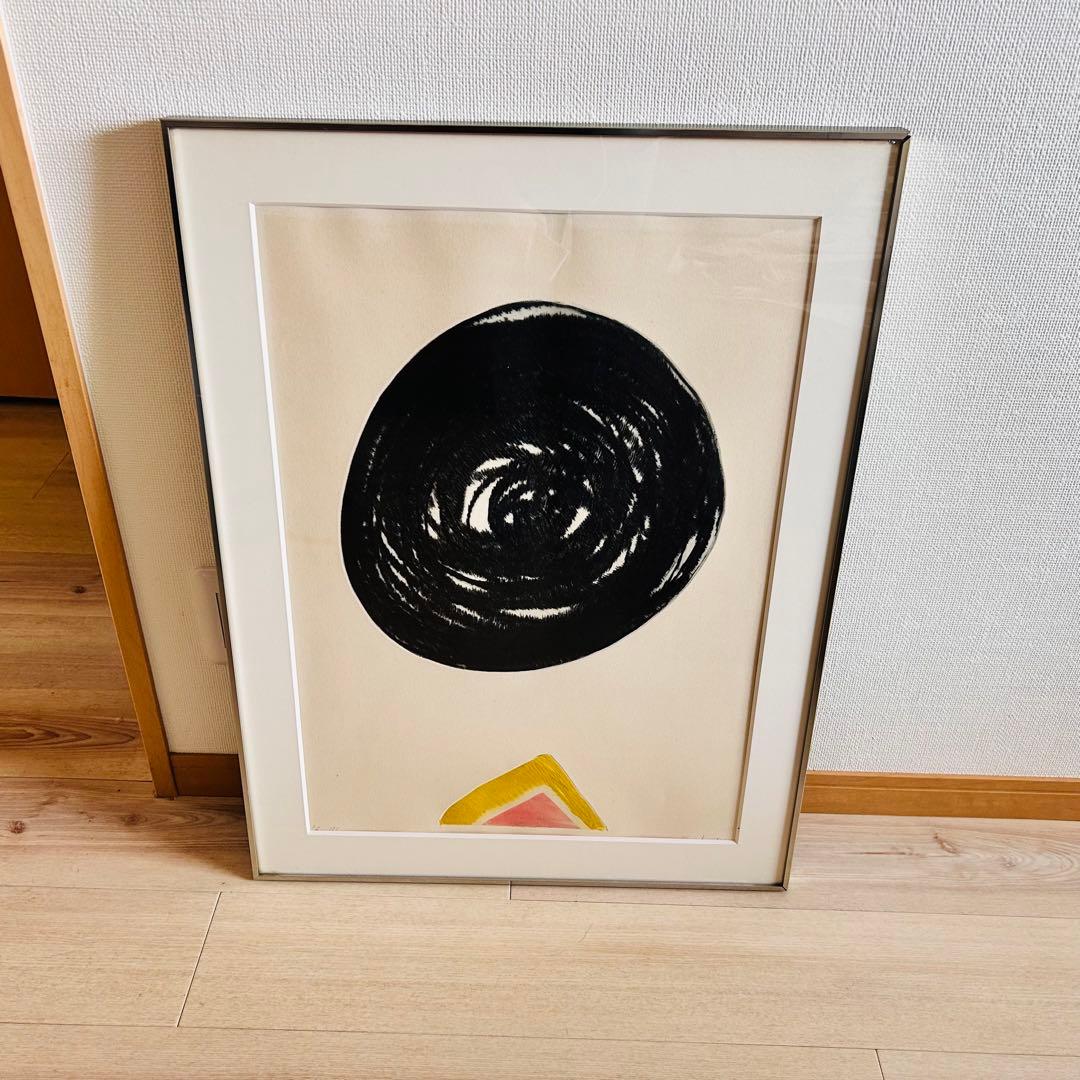 絵画　サイン入り　エディションナンバー入り　大型絵画