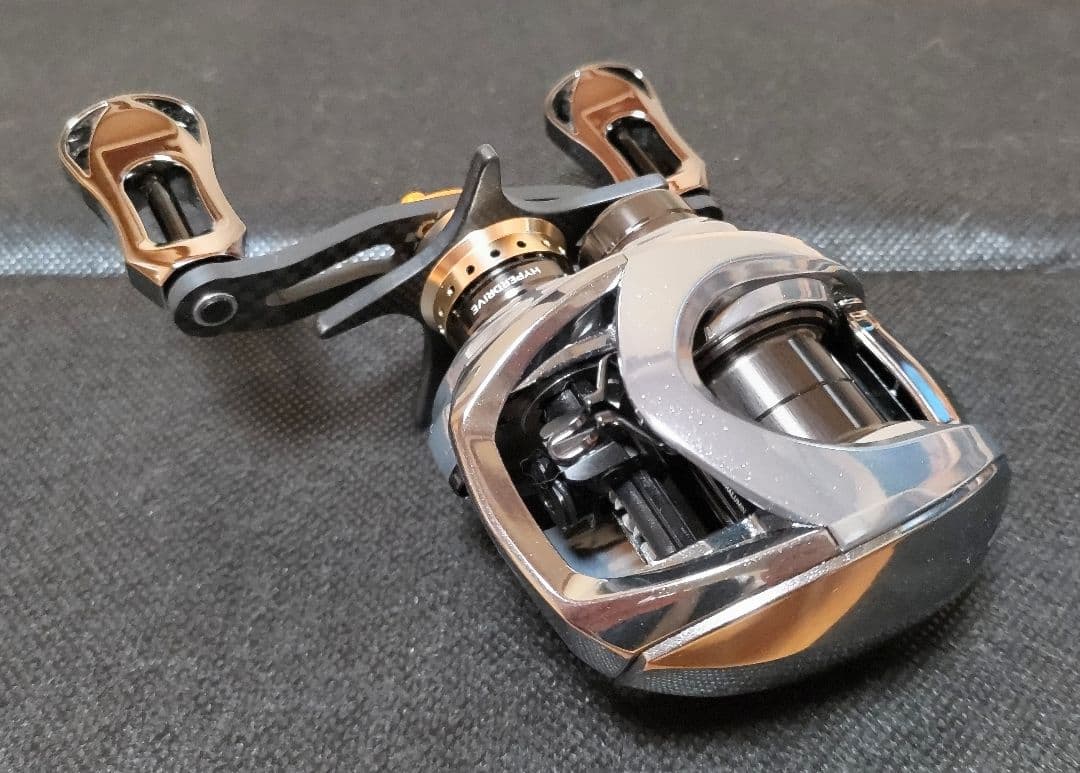 ダイワ 25スティーズ LTD CT SV TW 70XH カスタム／ゴールド