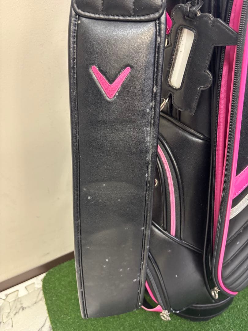 Callaway キャディバッグ ブラック・ピンク