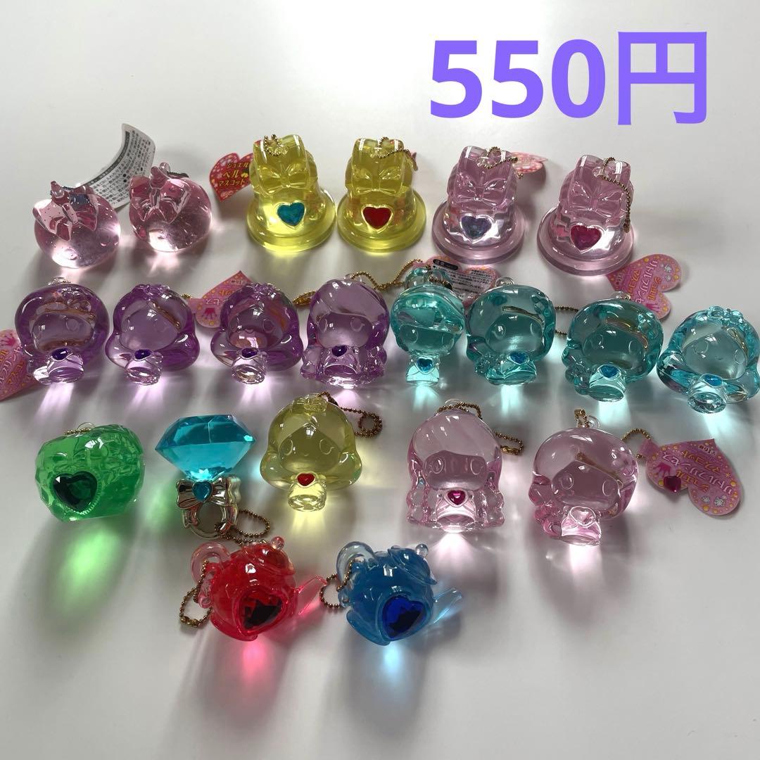 大量 バラ売り可 キラキラ アクリルアイス キーホルダー フクヤ