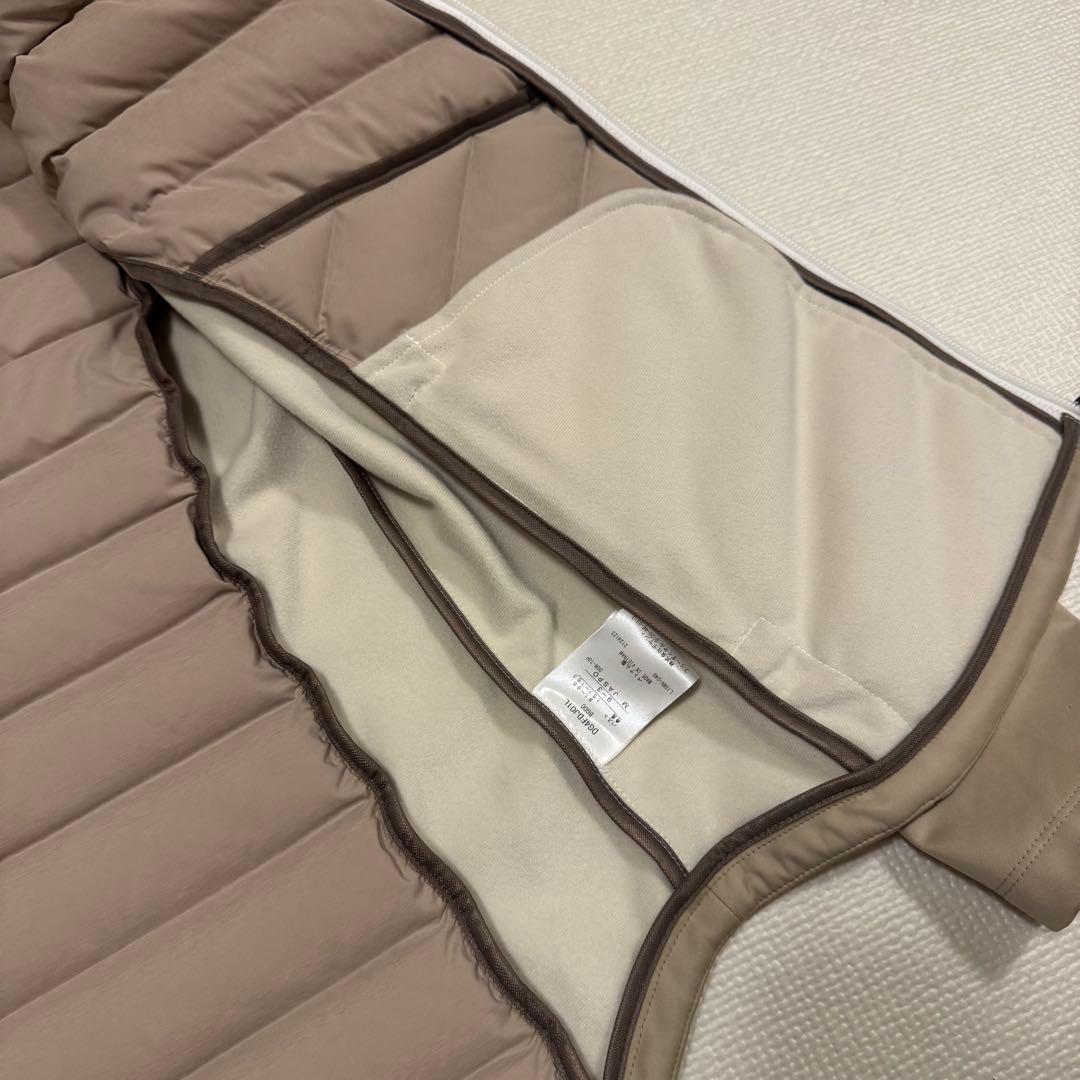 【超美品】デサントゴルフ　ハイブリッドフーディーダウンジャケット