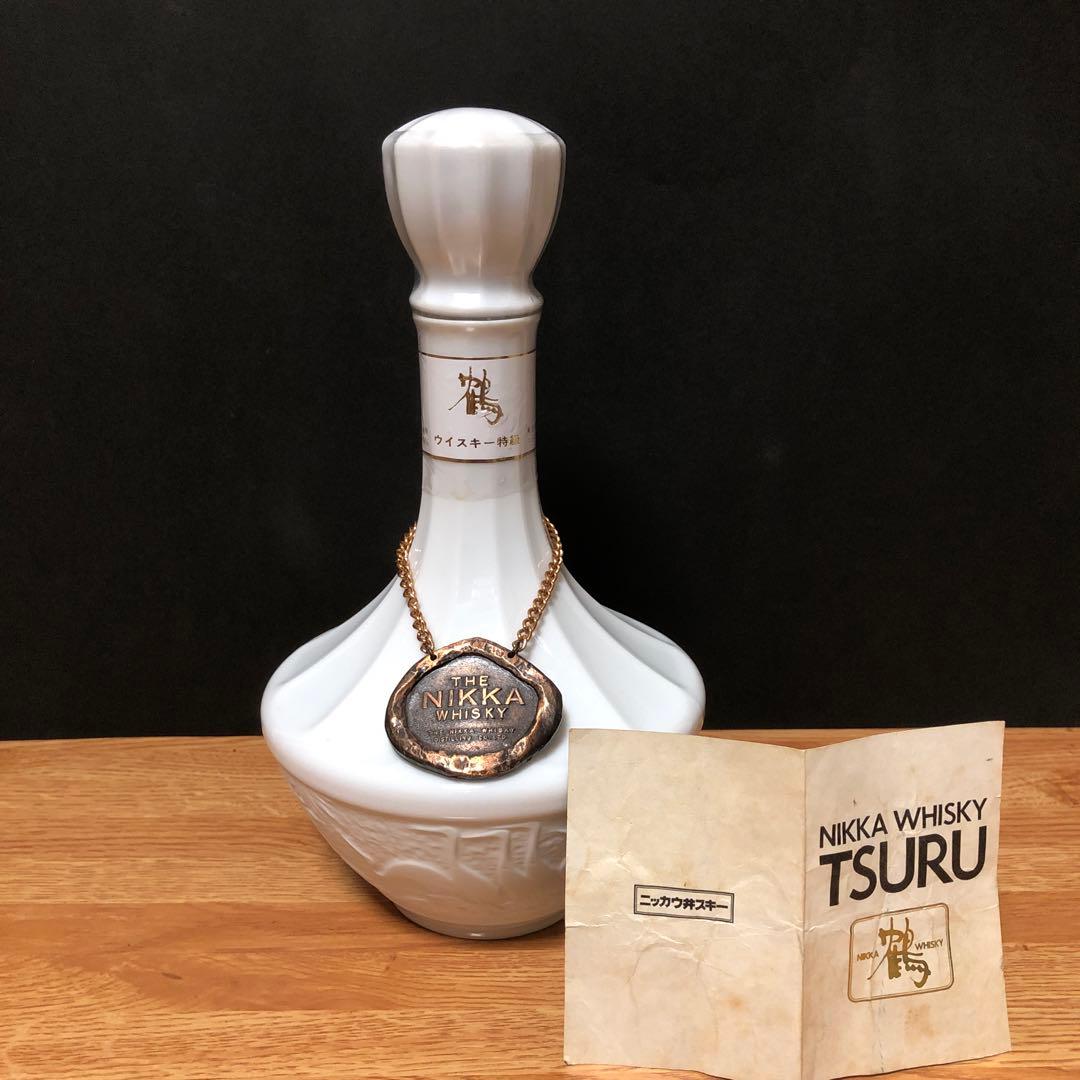 ニッカウィスキー特級「鶴」 NORITAKEボトル 古酒 760ml 43%