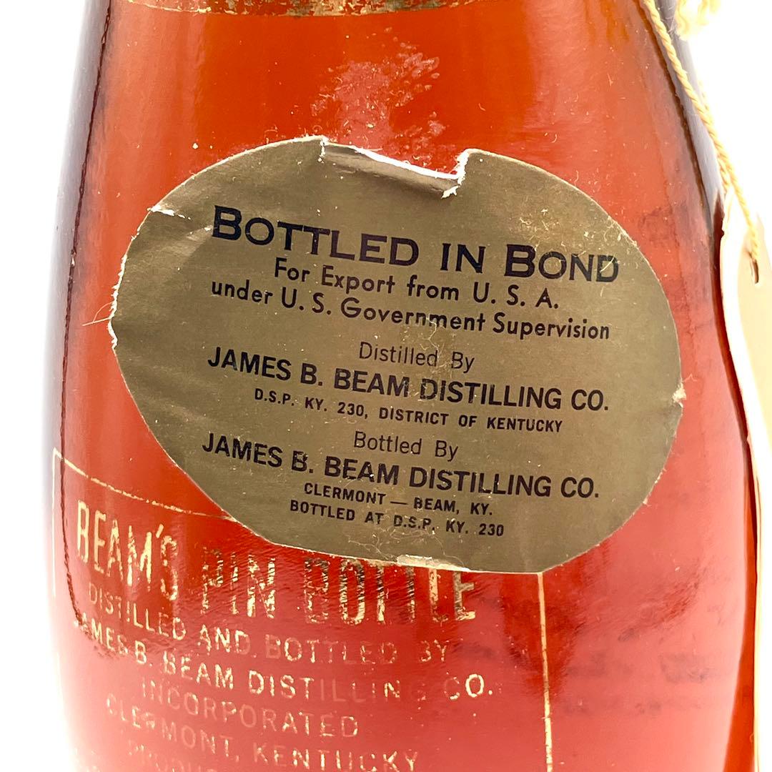 未開栓 BEAM'S ピンボトル 6年 700ml 43度 ウイスキー