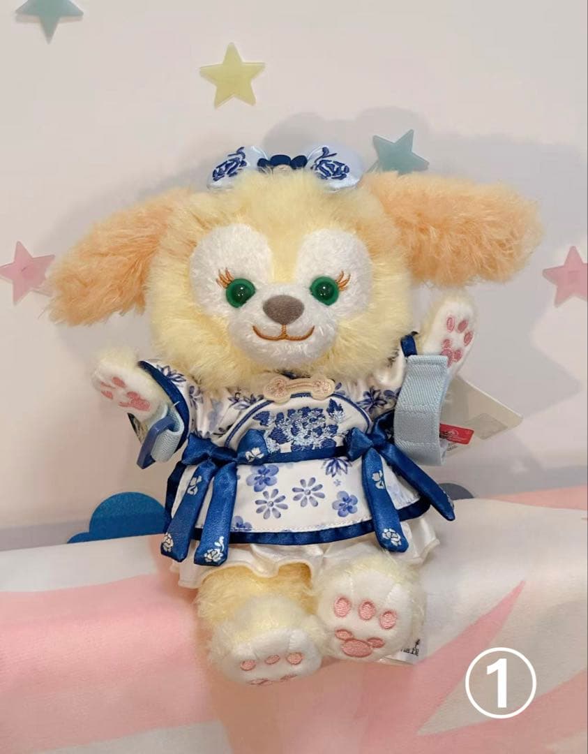 お顔厳選　上海ディズニー　青花　リーナベル　ぬいぐるみss