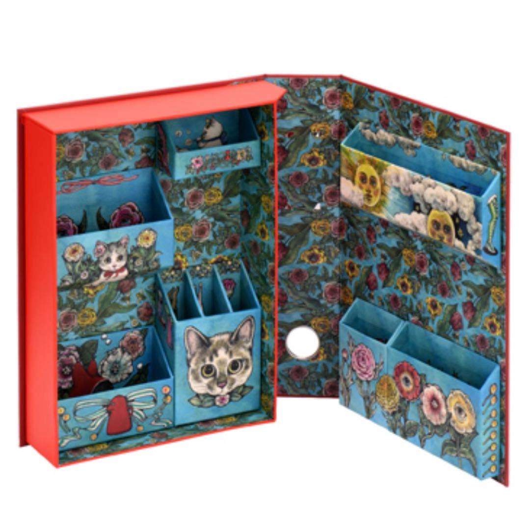 新品 ヒグチユウコ ホルベイン ツールボックス 角缶 2種セット ギュスターヴ