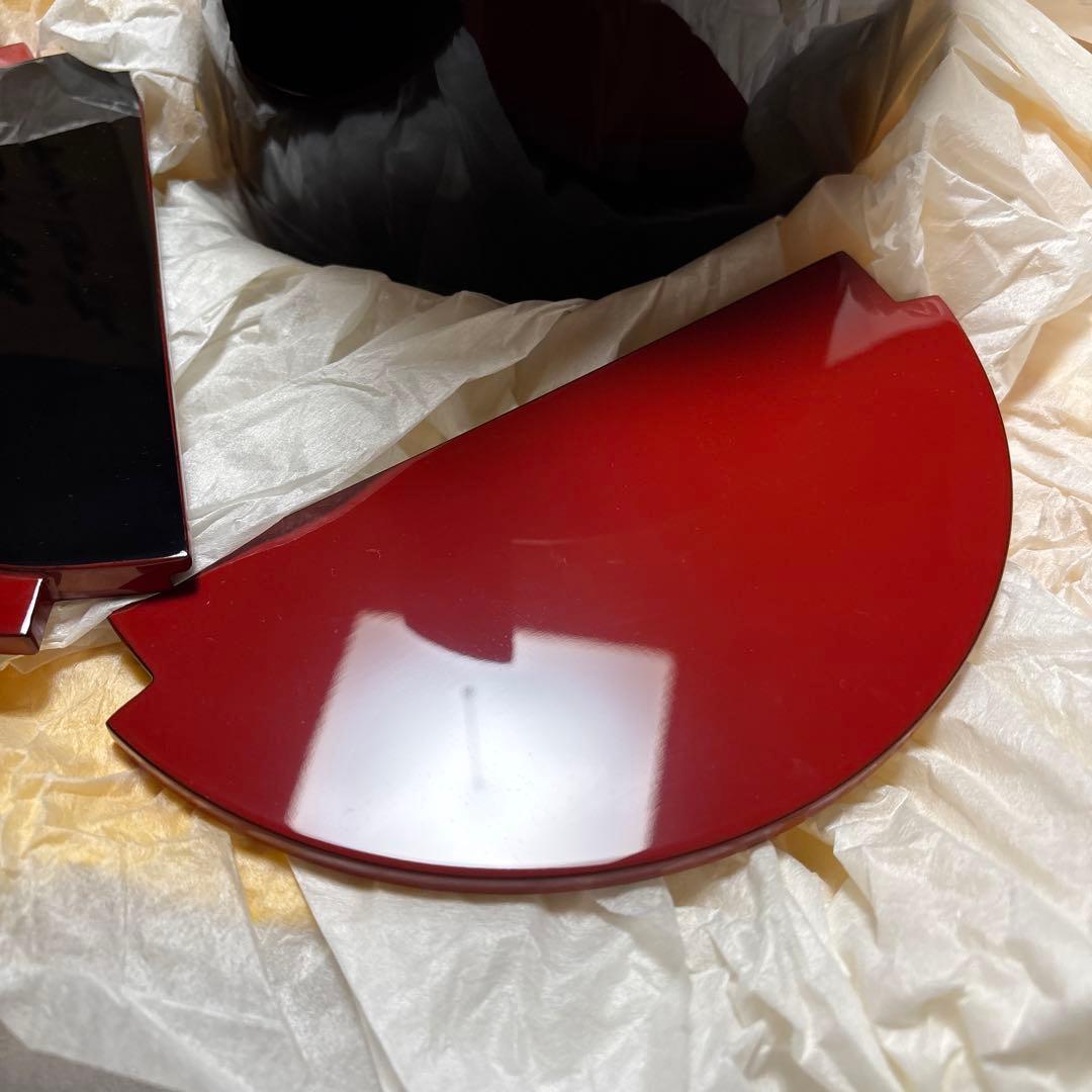 輪島塗り漆器 手桶水指　塗師幸悦