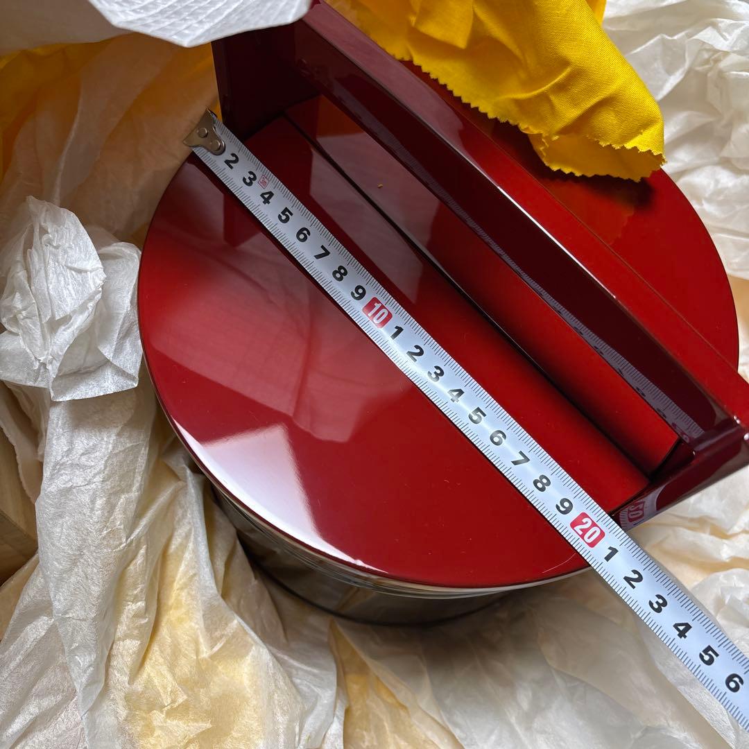 輪島塗り漆器 手桶水指　塗師幸悦