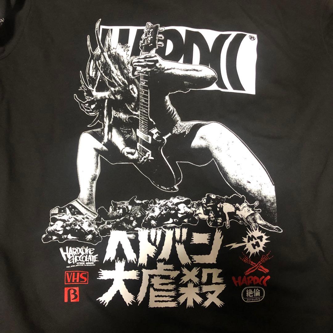 マキシマム ザ ホルモン × ハードコアチョコレート ヘドバン大虐殺 パーカー