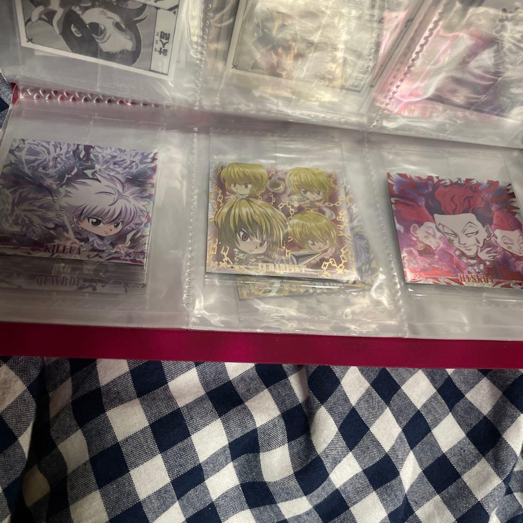 HUNTER×HUNTER シールvol.7 キャラクター名シーン　コンプセッ