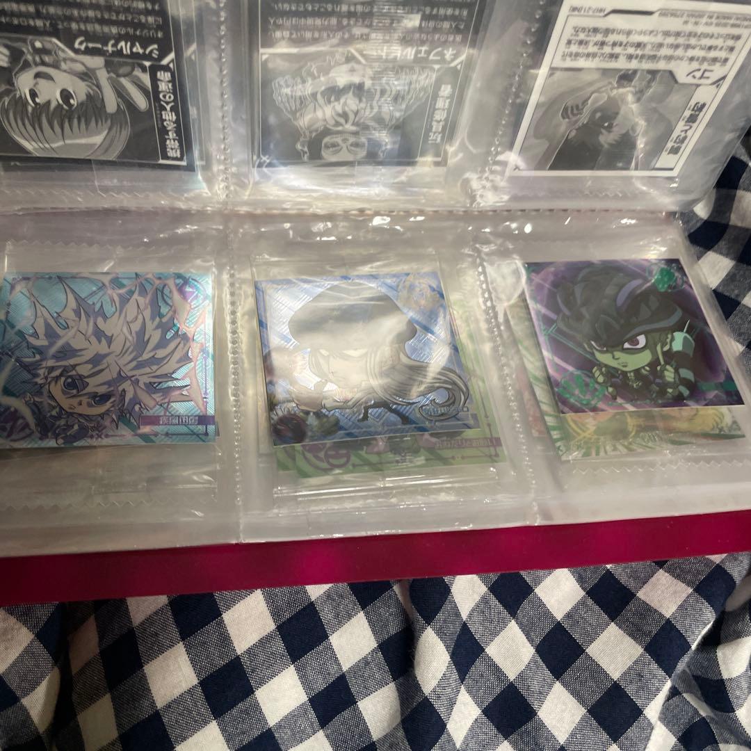 HUNTER×HUNTER シールvol.7 キャラクター名シーン　コンプセッ