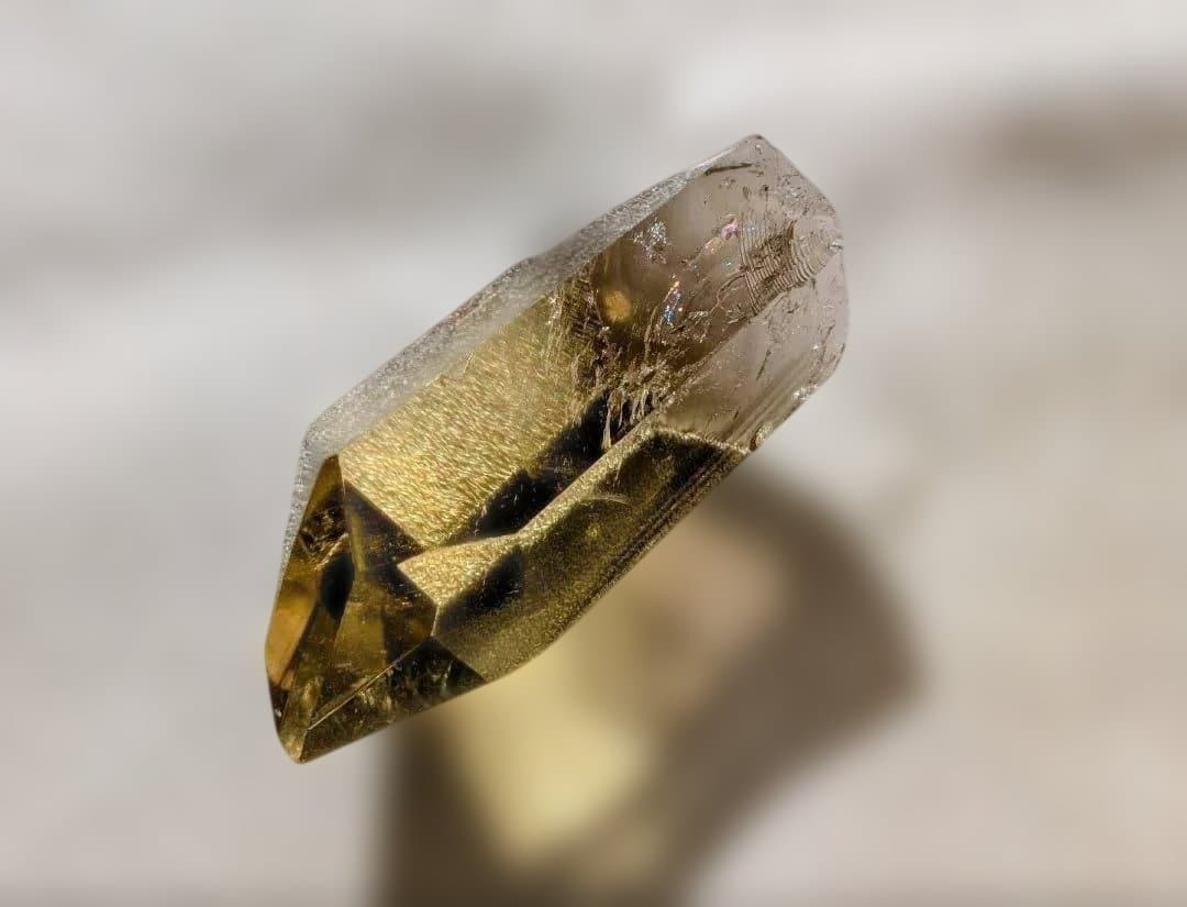 ホリミネラロジー コレクション ロシア ウラル 産シトリン 黄水晶　標本