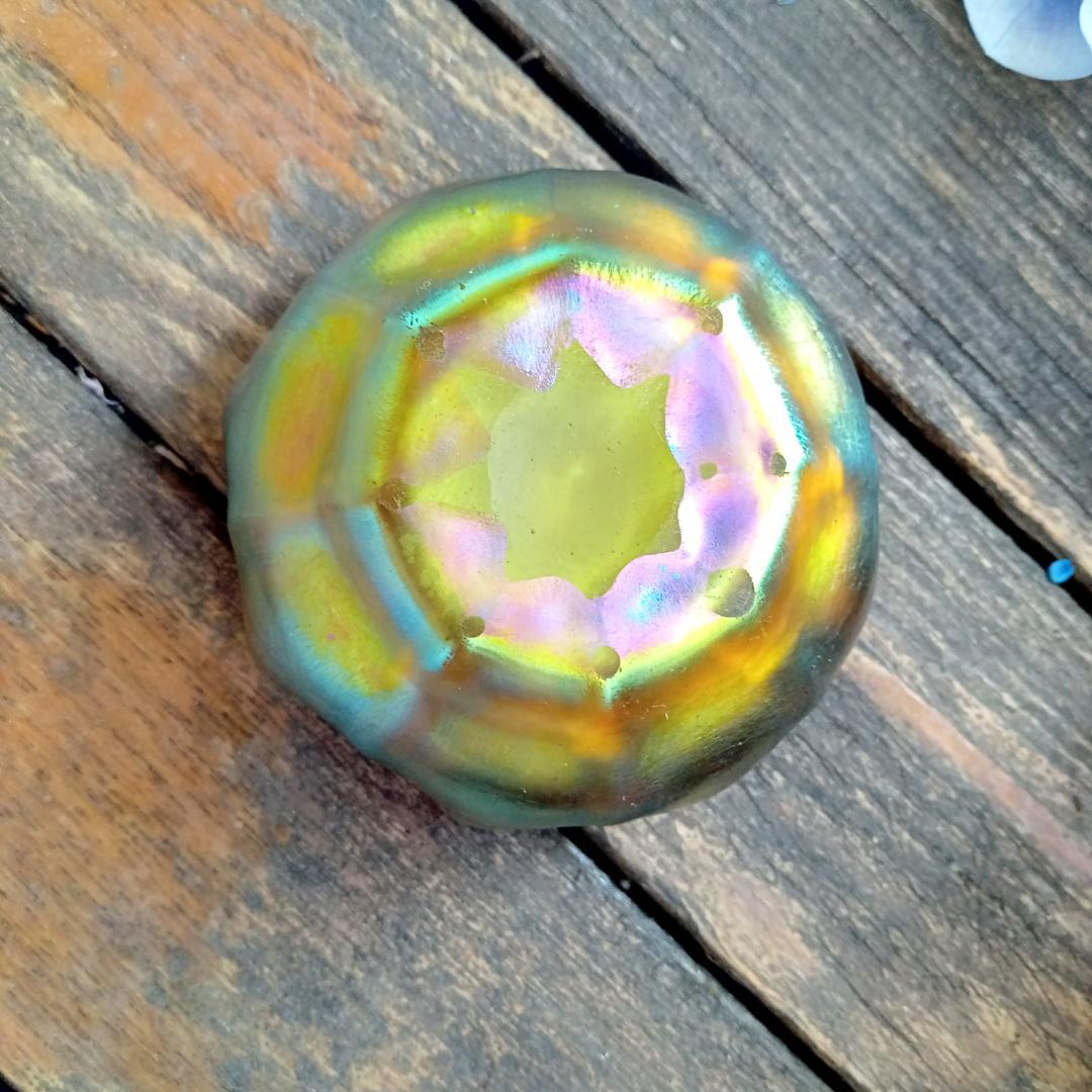 ルイスCティファニー ソルトセラー ファブリルガラス おうち美術館にq47