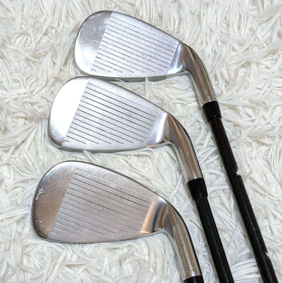 左利き レフティ IGNIO メンズアイアン 6本セット FLEX R カーボン