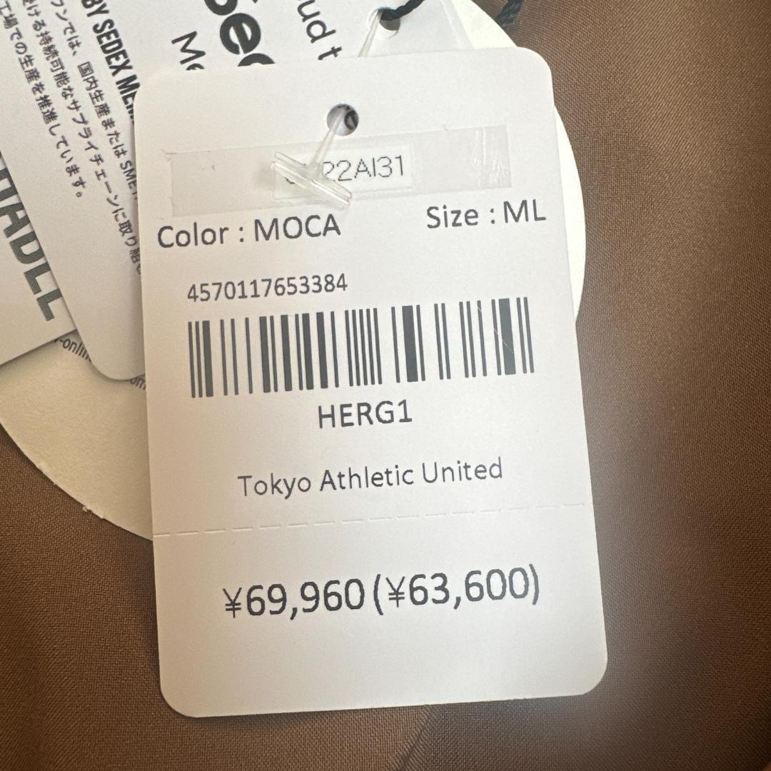 タグ付き　HERG1 エルグワン 　ロングダウンコート