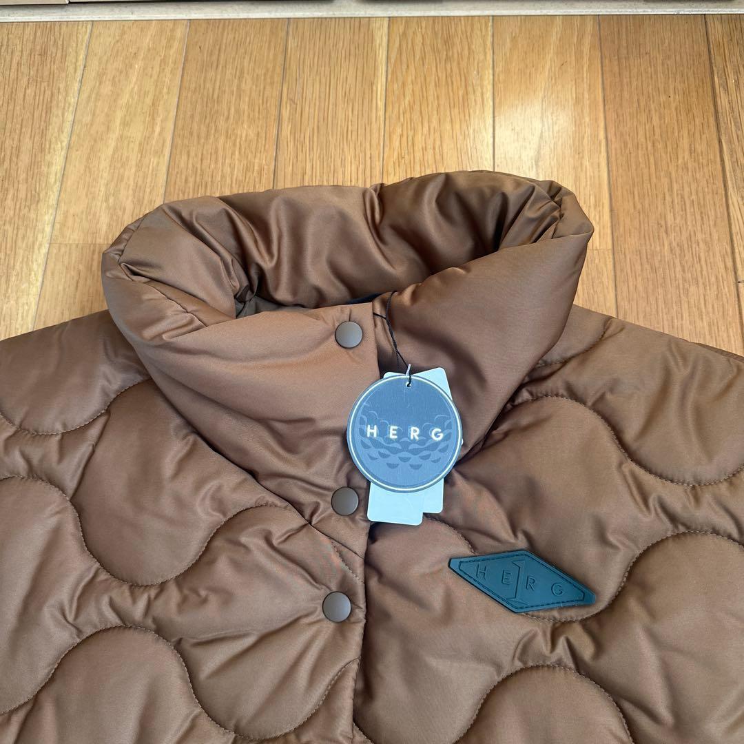 タグ付き　HERG1 エルグワン 　ロングダウンコート