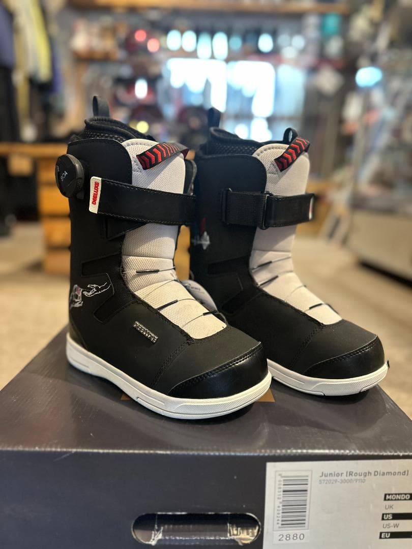 キッズブーツ　DEELUXE Rough Diamond)　22.0　展示品