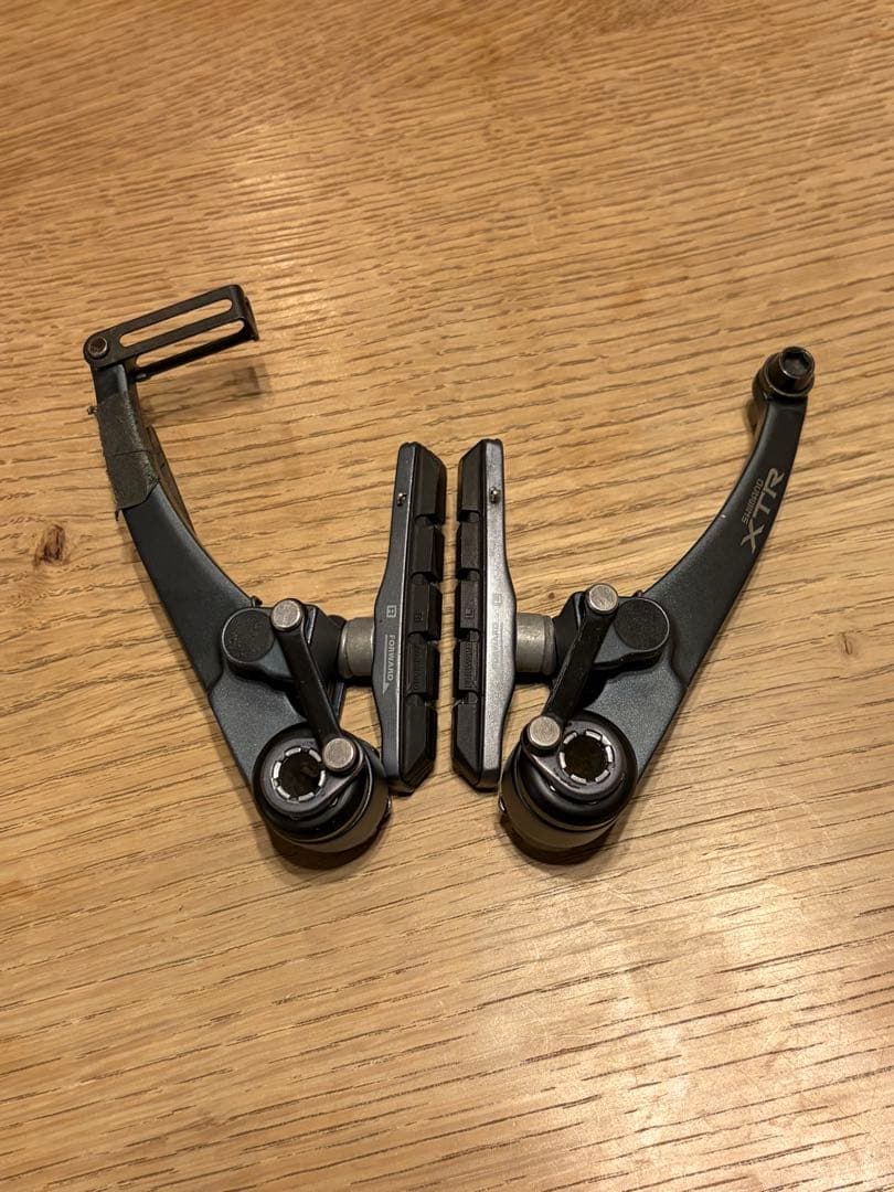 SHIMANO XTR Vブレーキ、レバー、右シフター