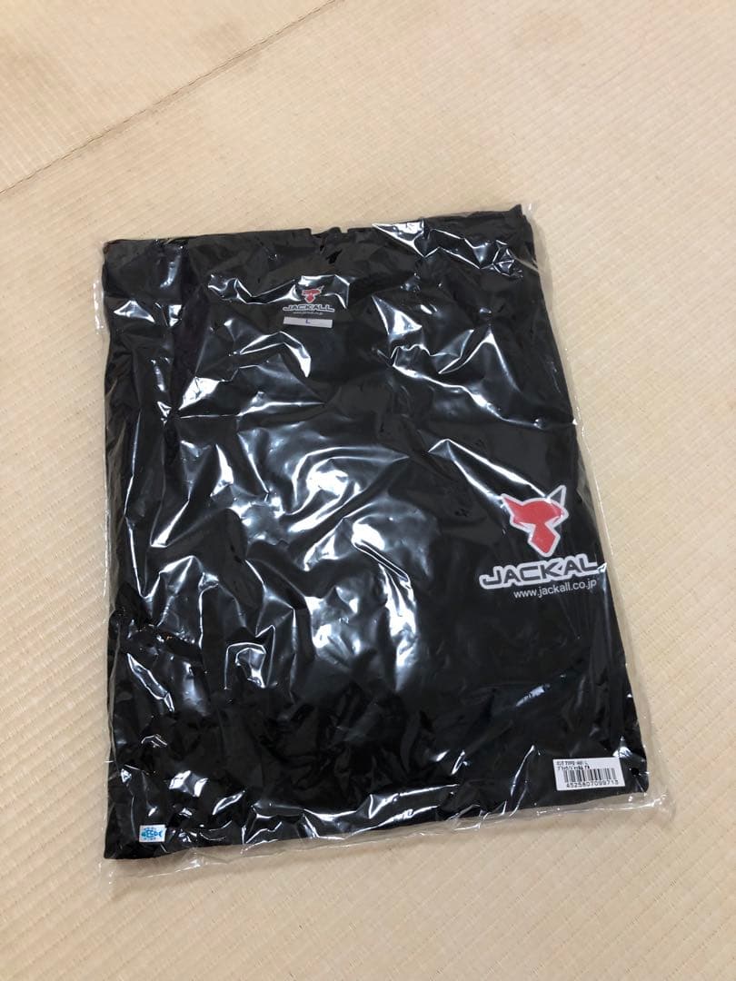 新品未開封！ジャッカル ロンT TYPE-A01 Lサイズブラック 旧ロゴ