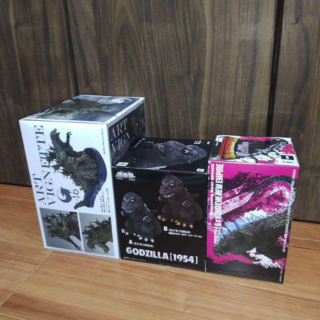 ゴジラ-1.0　フィギュア　怪獣咆哮撃　ゴジラ 東宝怪獣シリーズ 鎮座獣 まとめ