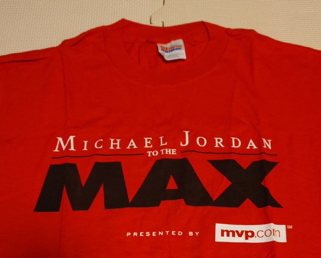 激レア MICHAEL JORDAN TO THE MAX Tシャツ　赤