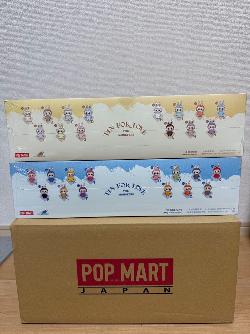THE MONSTER PIN FOR LOVE A-M N-Z 2箱セット