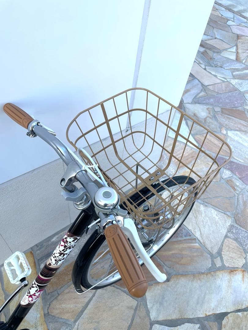 福岡市　子供自転車　ブリヂストンエコパルモカ　24インチ　bikkeヘルメット付