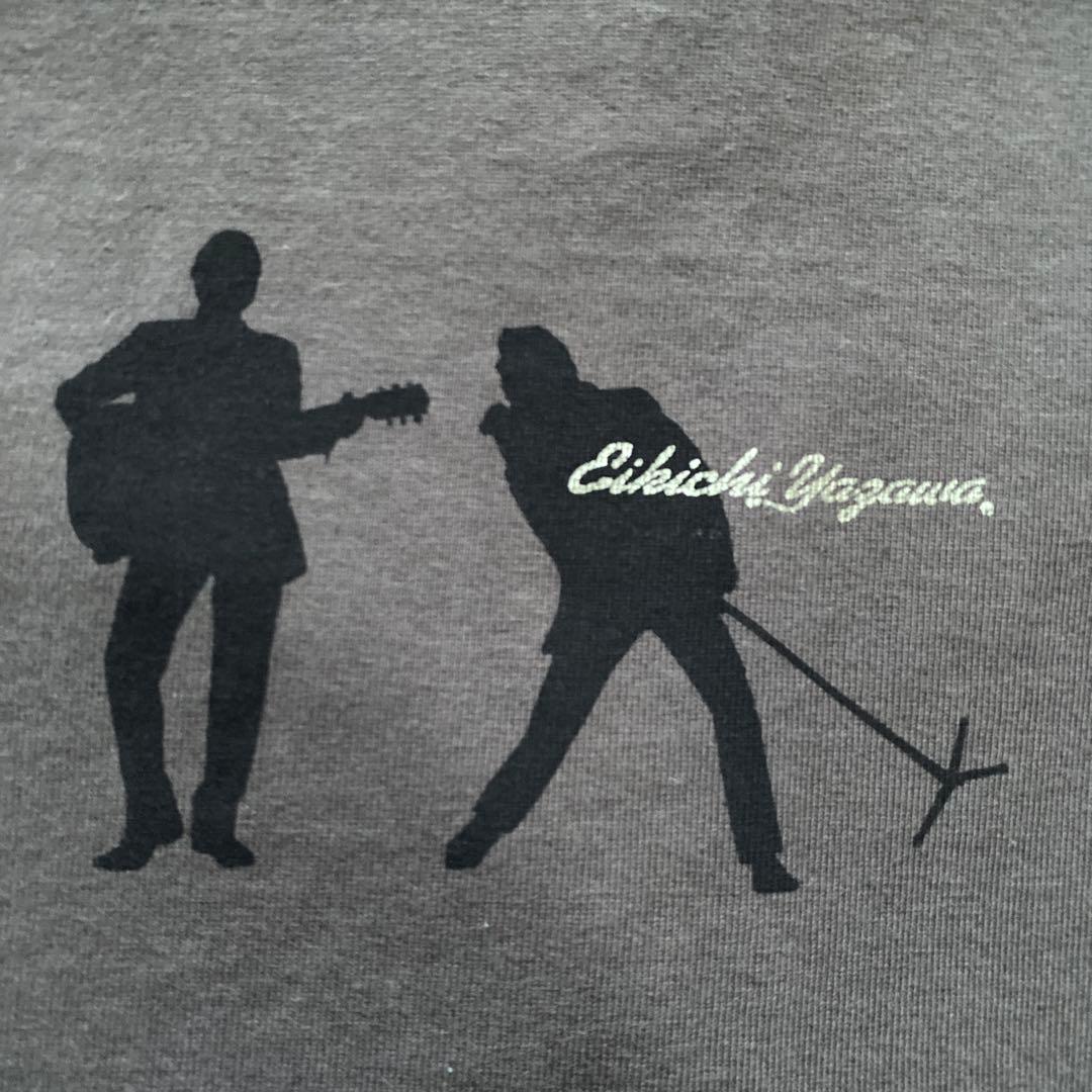 希少　E.YAZAWA シルエットロックワールド Tシャツ グレー