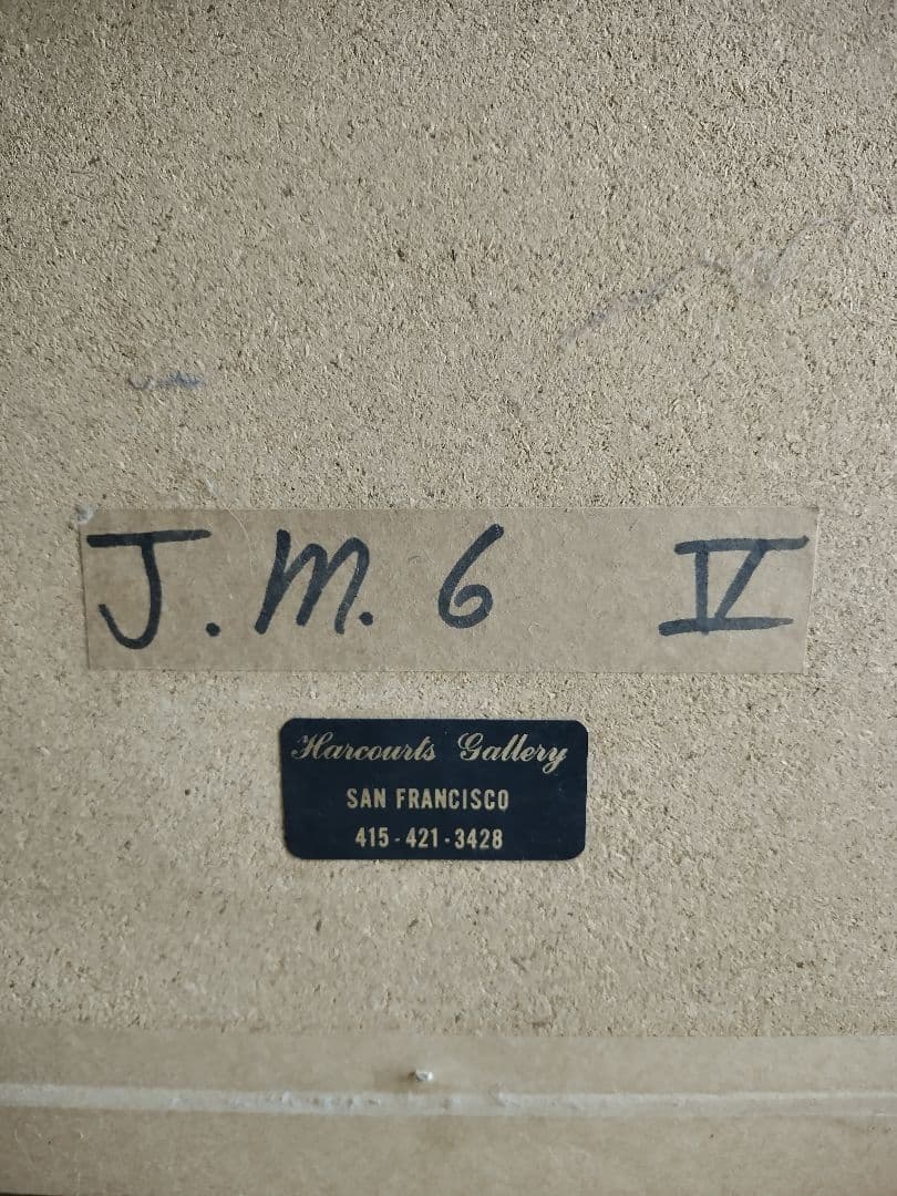 ジョアン・ミロの自筆サイン限定銅版画