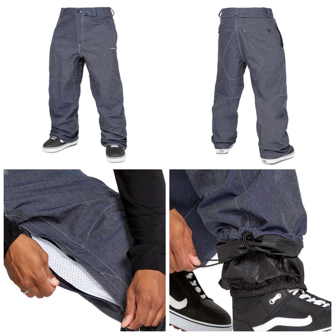 VOLCOM パンツ M スノーボード ウェア ズボン デニム ボルコム