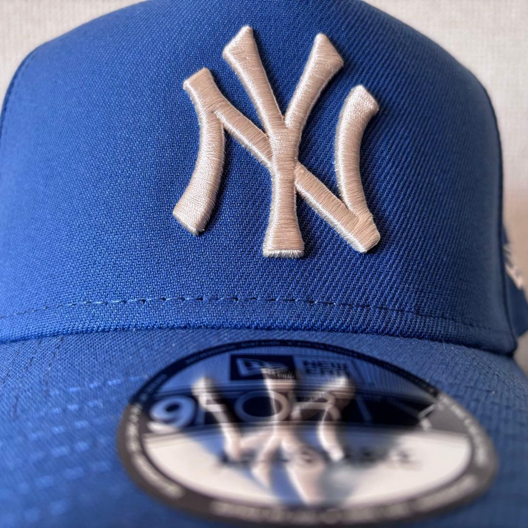 【海外限定】ニューエラ ニューヨークヤンキース9FORTY Aフレームインディゴ