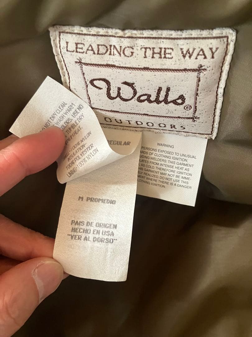 walls 中綿ブルゾン　USA製
