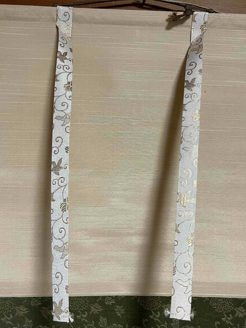 水墨絵画　掛け軸　肉筆逸品 清朝皇室ラスト・エンペラー愛新覚羅家皇族(S-8)