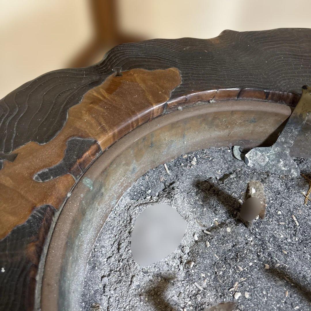 火鉢　⚠️富山市近郊現地引渡し 材質は不明です。