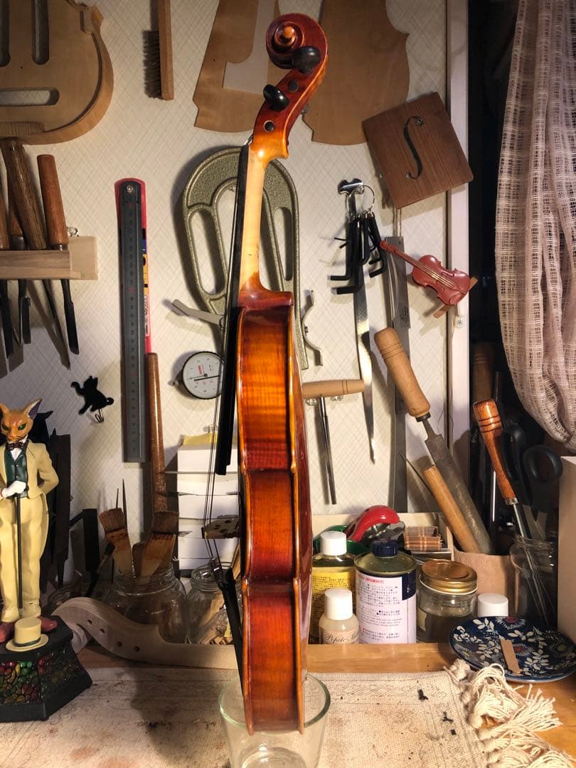 【駒&魂柱調整済】Suzuki分数バイオリンNo300 1/8 1997