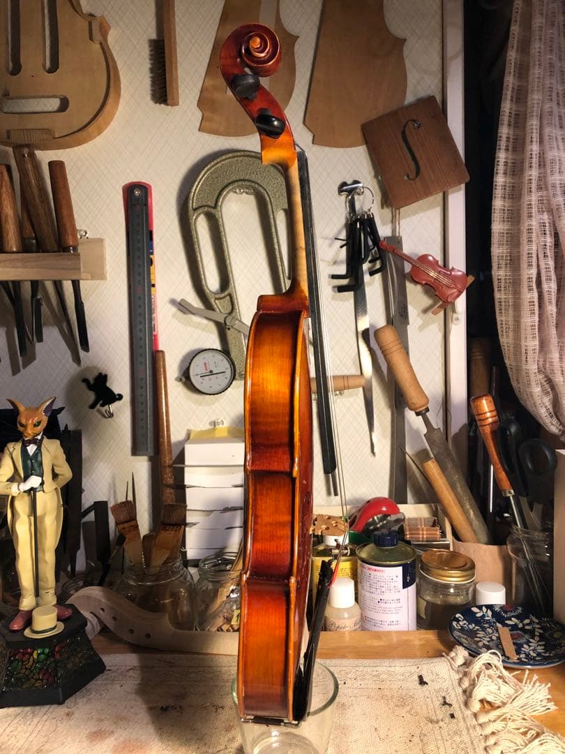 【駒&魂柱調整済】Suzuki分数バイオリンNo300 1/8 1997