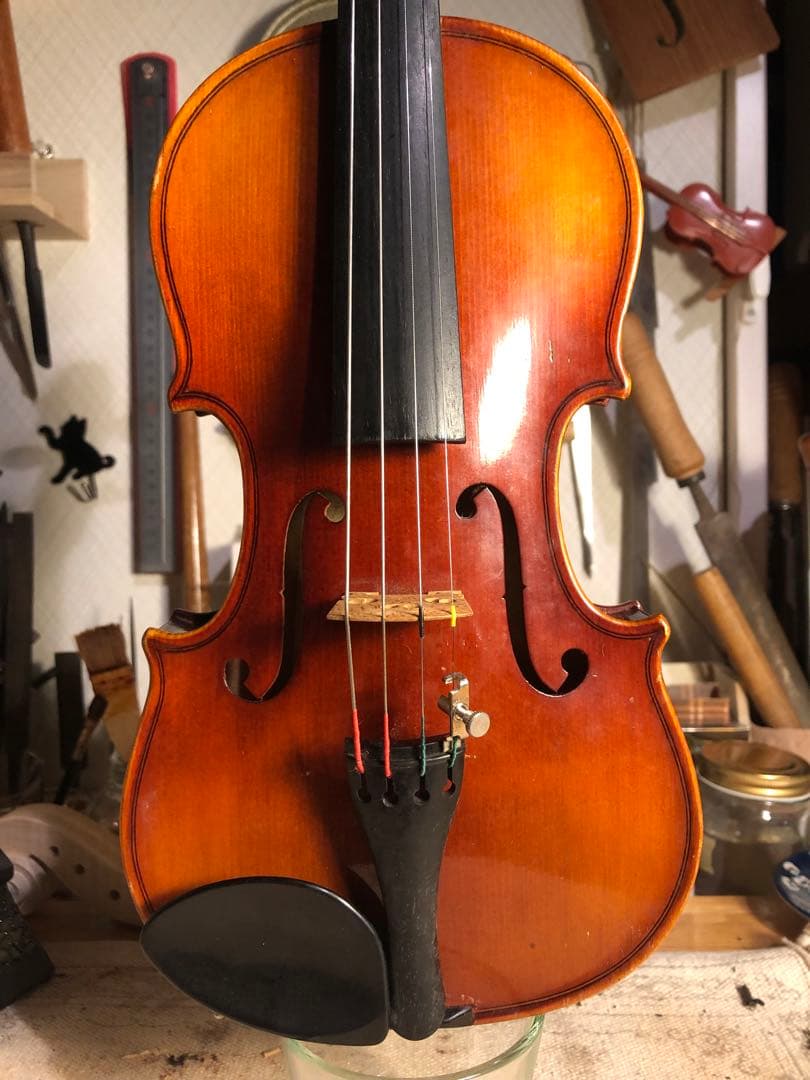 【駒&魂柱調整済】Suzuki分数バイオリンNo300 1/8 1997