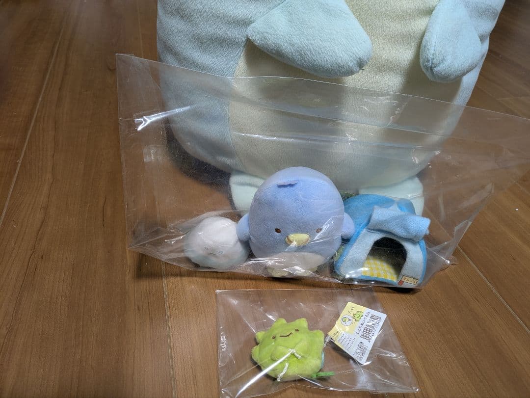 レア特大　とかげ　 てのりぬいぐるみセット　新品未使用