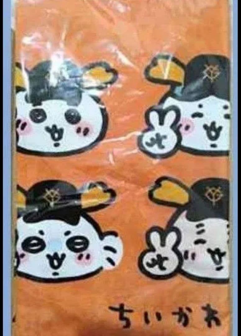 値下 巨人 ちいかわ コラボ タオル 2枚 ちっちゃいおかお + やった〜!!!