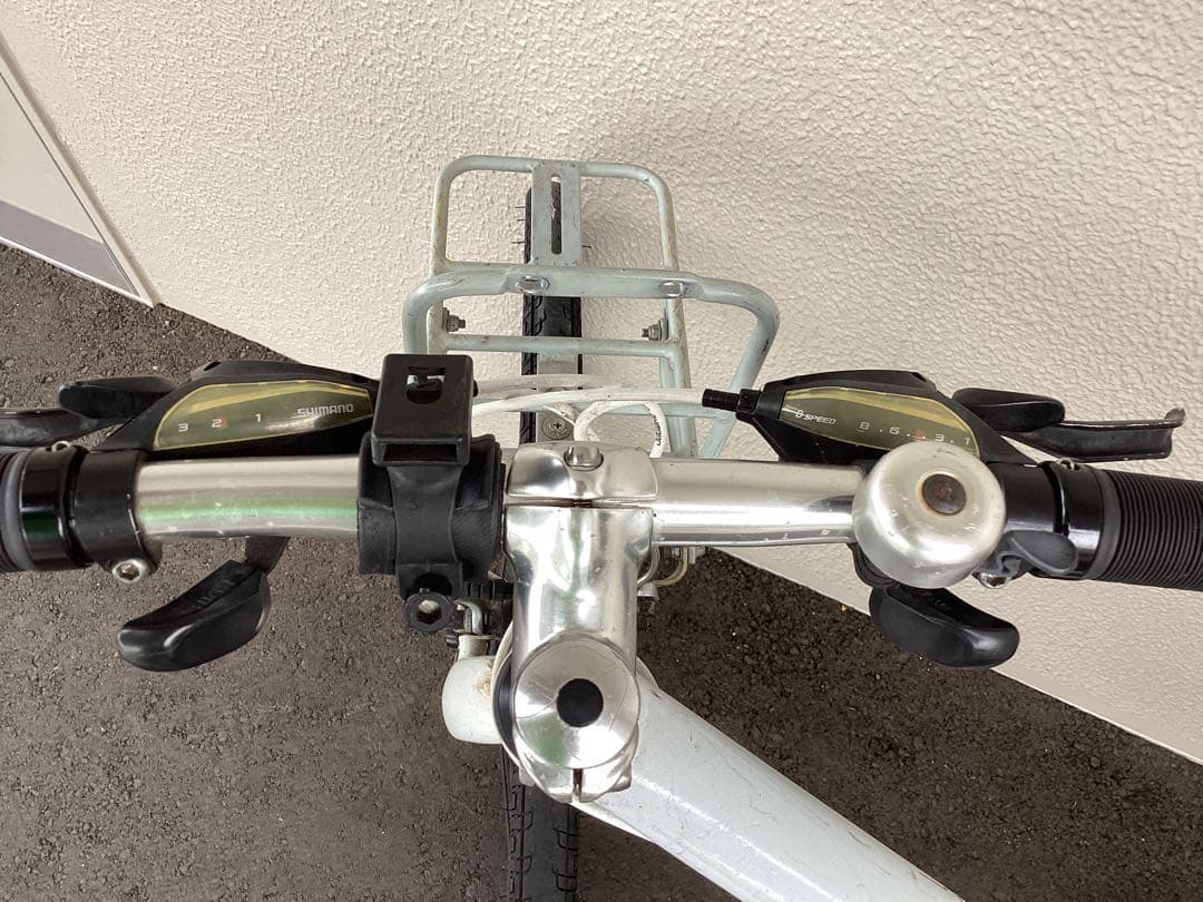 Liv エスケープR3W クロスバイク XXS ホワイト フロントキャリア付き