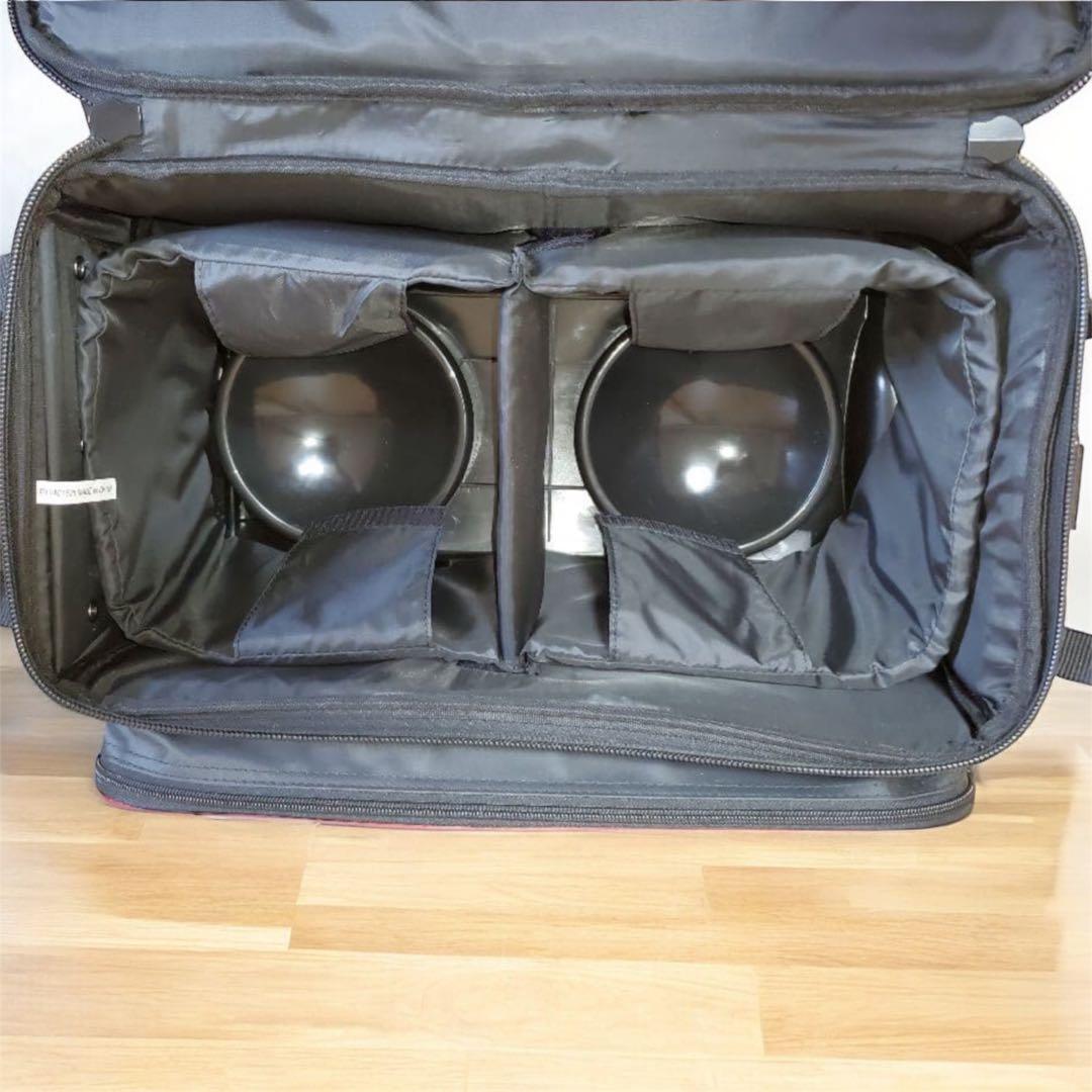 【HAMMER・中古】ボーリングキャリー バッグ 2ボール+ボール１個