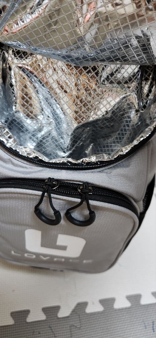 【新品未使用】14分割 LOVACE グレー キャディバッグ