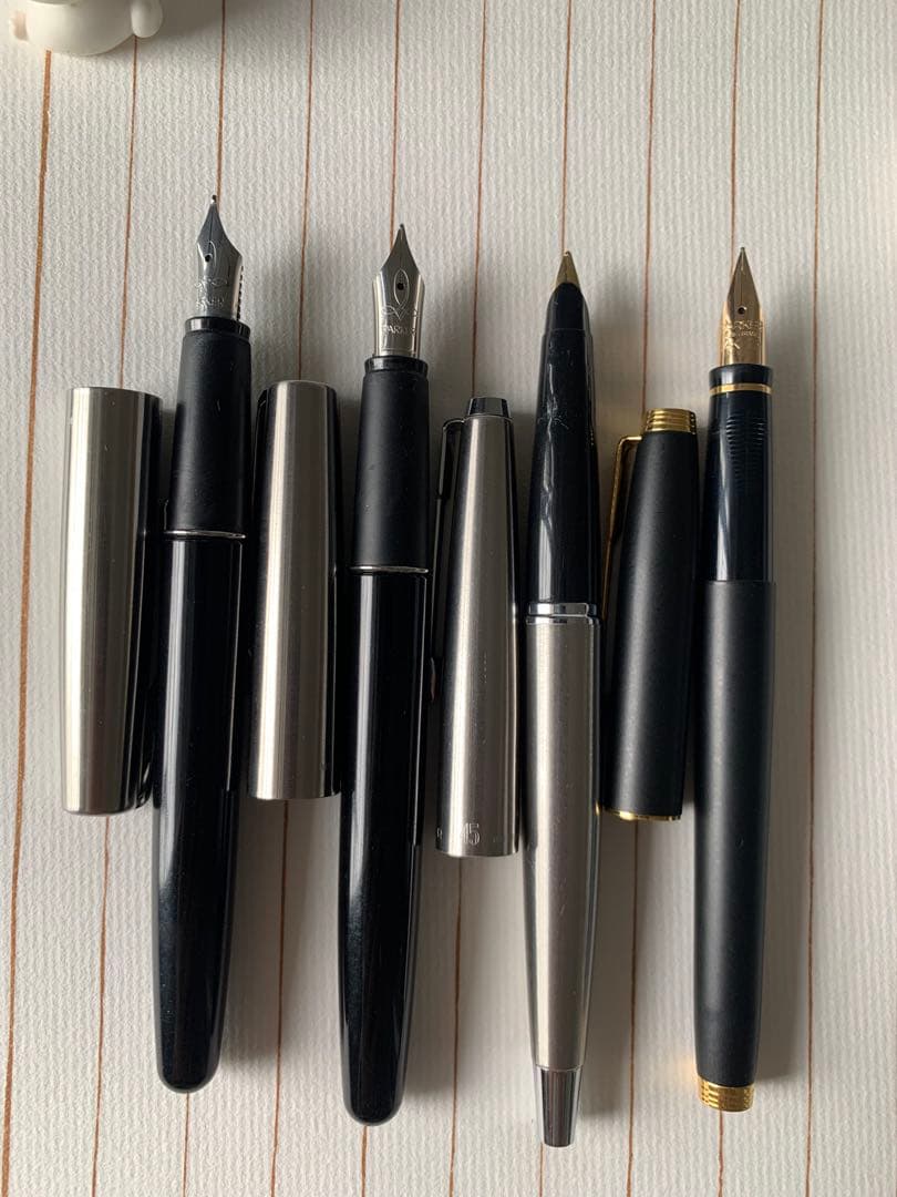 パーカー 万年筆 4本セット