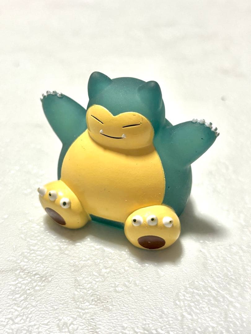 クリア　指人形　ポケモンキッズ　フィギュア　ポケモン　カビゴン